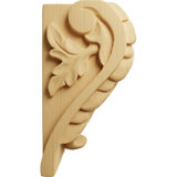 Medium Acanthus Leaf Block Corbel