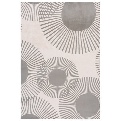 Tapis géométrique lavable à la machine Versailles 602 Performance Versailles