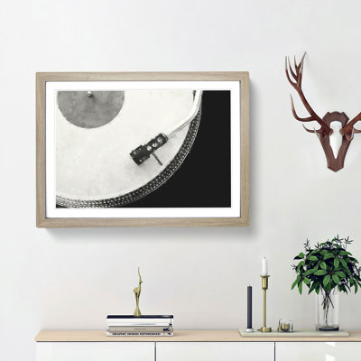 Needle of the Turntable - Picture Frame Graphic Art Print