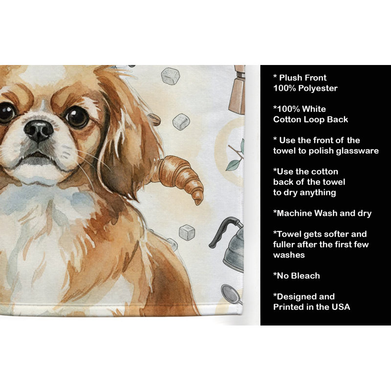 Serviette de cuisine Tibetan Spaniel, Épagneul tibétain