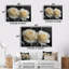 Monochrome White Grey Mystical Garden Roses - Roses Wall Decor Set-107188514-107188515