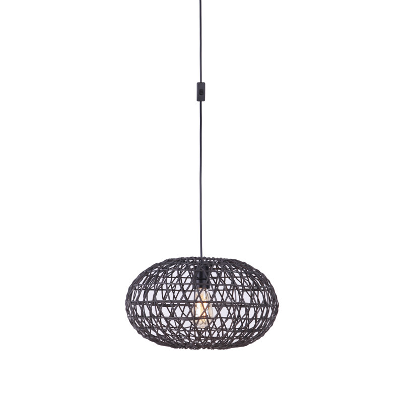 Luminaire suspendu sphère 1 lumière Swag Pendant
