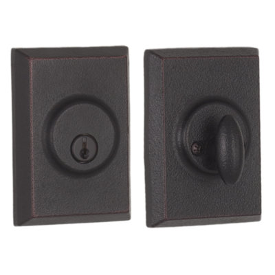 Square Single Cylinder Deadbolt