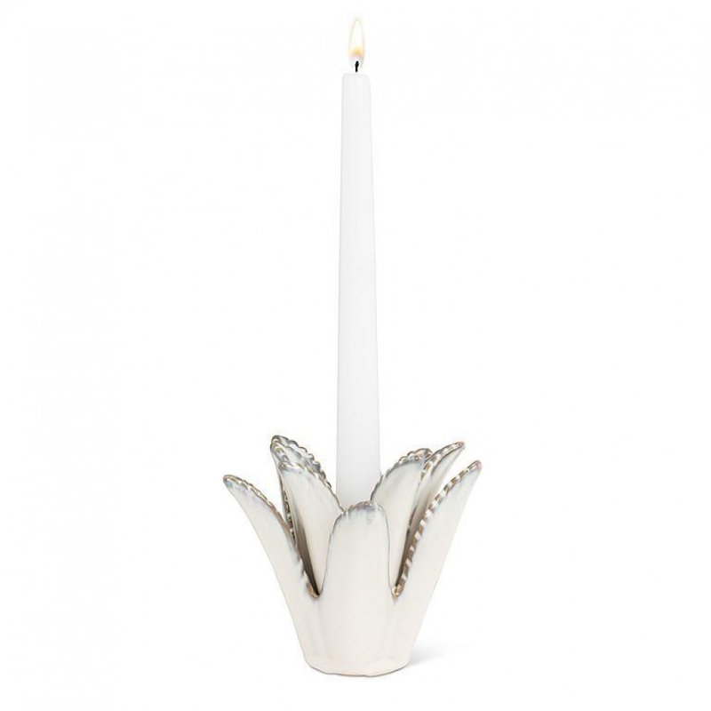 Agave Shaped Taper Candle Holder