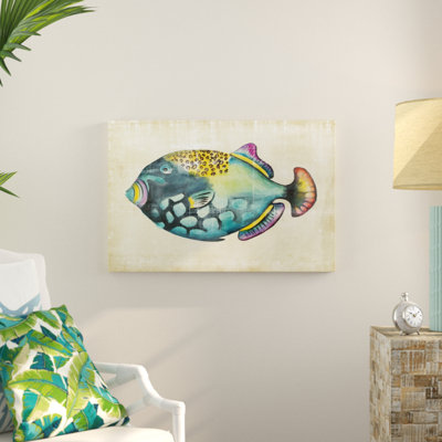 Aquarium Fish IV by Chariklia Zarris - Painting
