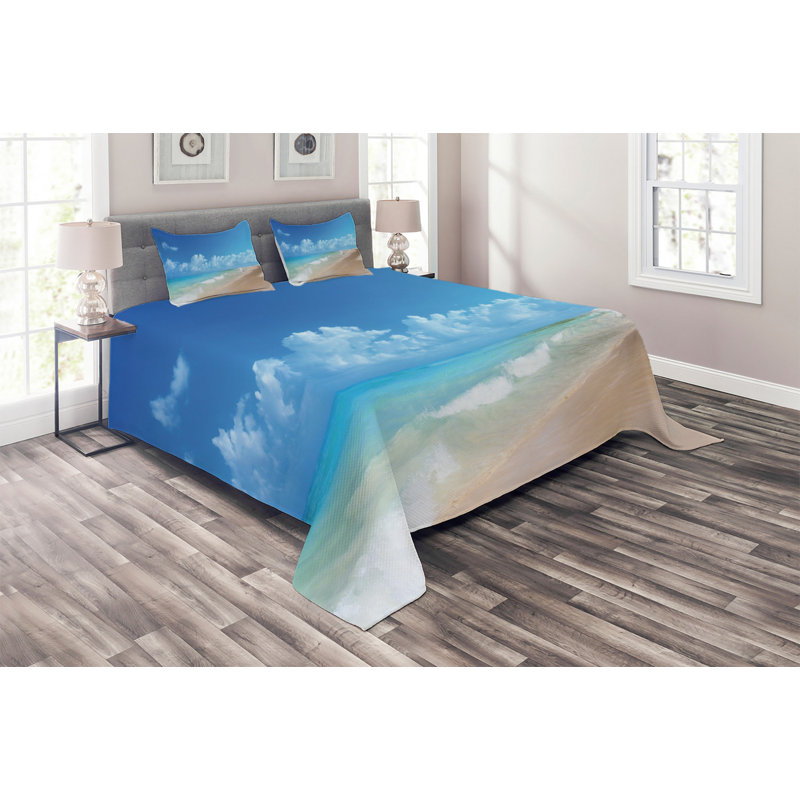 Bunny Coastal Polyester Coverlet