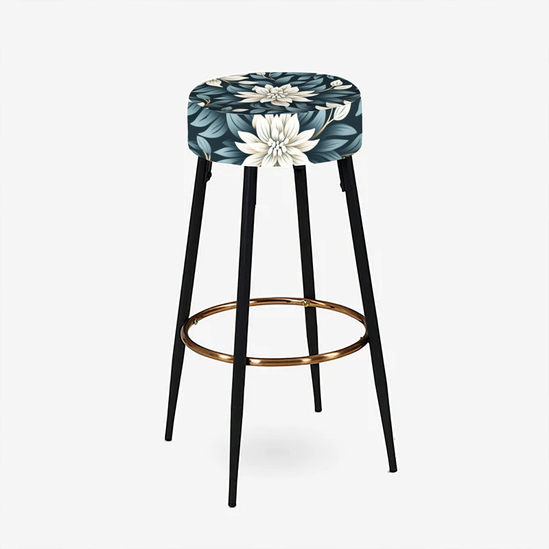 Ensemble de 2 tabourets de bar monochromes Essence