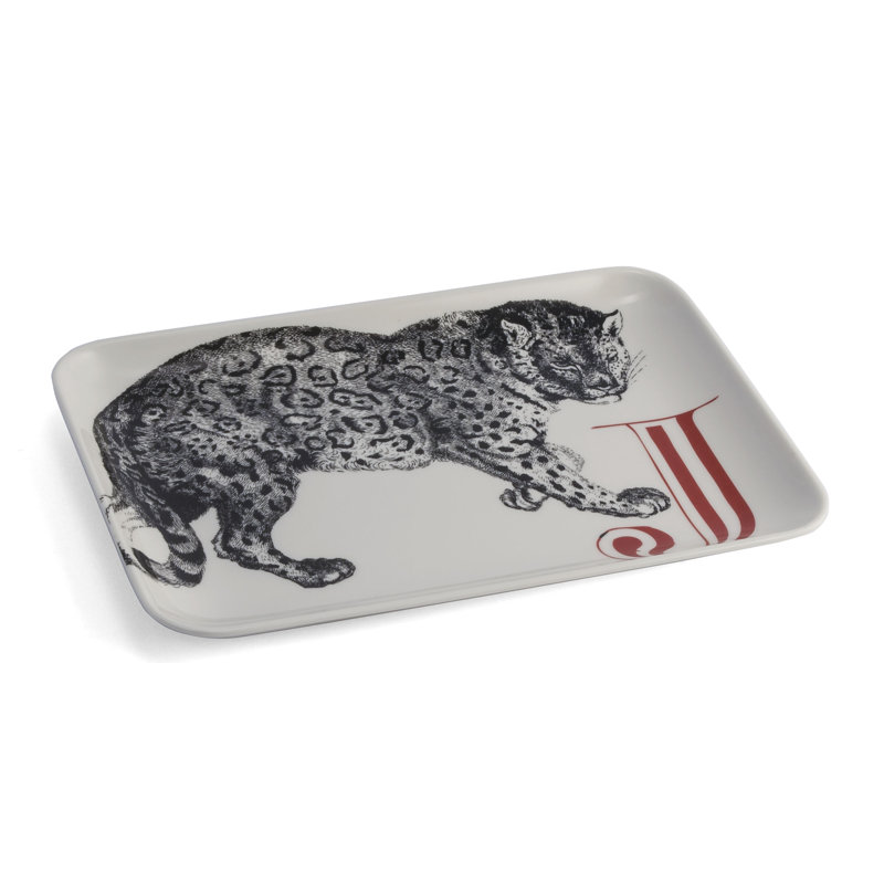 Plateau en mélamine j jaguar alphabet Wunderlich