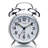 Modern & Contemporary Analogue Metal Quartz Movement / Crystal Tabletop Clock with Alarm-1855203424
