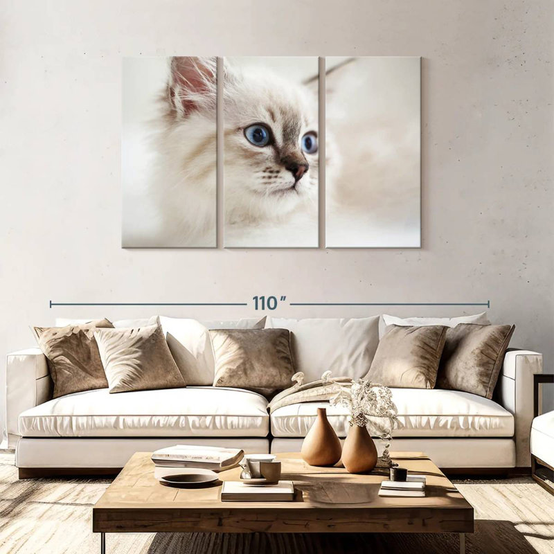 Brampt Neva Masquerade Cat, 48" H x 74" W