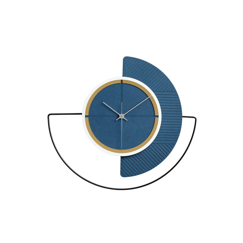 The Passenger design wall clock., Blue