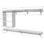 Tablette double avec tablettes réglables-26704182-26704180