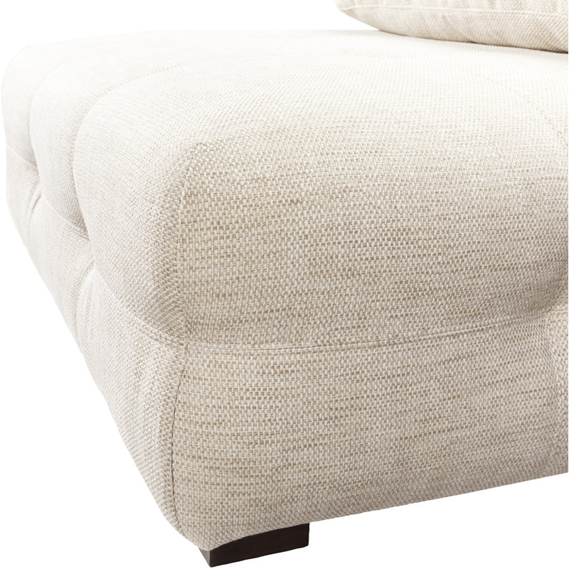 Serena Modern Modular Chair, White