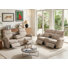 2-piece Power Reclining Living Room Set With Console, Cup Holders