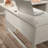 L-Shaped Desk, White Finish