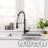 Spring Pull Down Single Handle Kitchen Faucet-47407913