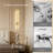 Rechargeable Modern LED Wall Sconces with Remote Control, 3 Color Temperatures/ Dimmable/ Timer/ Night-Light, 27In, 2-pack-129231802-129231804