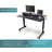 Selinger Adjustable Metal Base Standing Desk-1674861664-1674861666