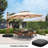 13' x 13' Round Cantilever Umbrella with Wheeled Base-1559878399