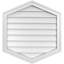 Vertical Peaked Surface Mount Signature Urethane Non-Functional Gable Vent 5/12 Pitch Primed Tan-101892005