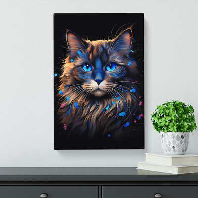Ragdoll Cat Informel - Wrapped Canvas