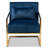 Kynzley Velvet Armchair-1805167734
