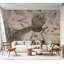 Papier peint animalier - Paon dans des tons froids-208815547