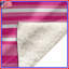 Jeté en molleton rose et blanc à rayures - Motif de canapés ou de lits-123021896