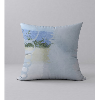 Abstract Reversible Throw Pillow