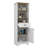 St. Clair Linen Cabinet, Two Interior  Shelves, Two Open Shelves-1895431584