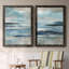 «Distant Drama I», ensemble de 2 peintures sur toile encadrées-654027390-654027385