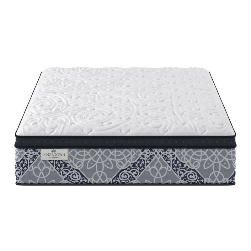 Kingsdown Passions Engleson 15" Firm Euro Pillowtop Hybrid Mattress, Queen
