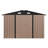 10 ft. W x 8 ft. D Metal Storage Shed with Metal Base Frame Kit-98478656-125529630
