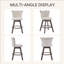 Ensemble de 4 tabourets de bar 26 po Beige-294131978