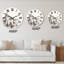 Très grande horloge murale Monalda-847344272