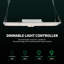 Lumière DEL 200W à spectre complet avec lumière rouge et infrarouge, lumière quantique à intensité variable pour plantes d'intérieur
