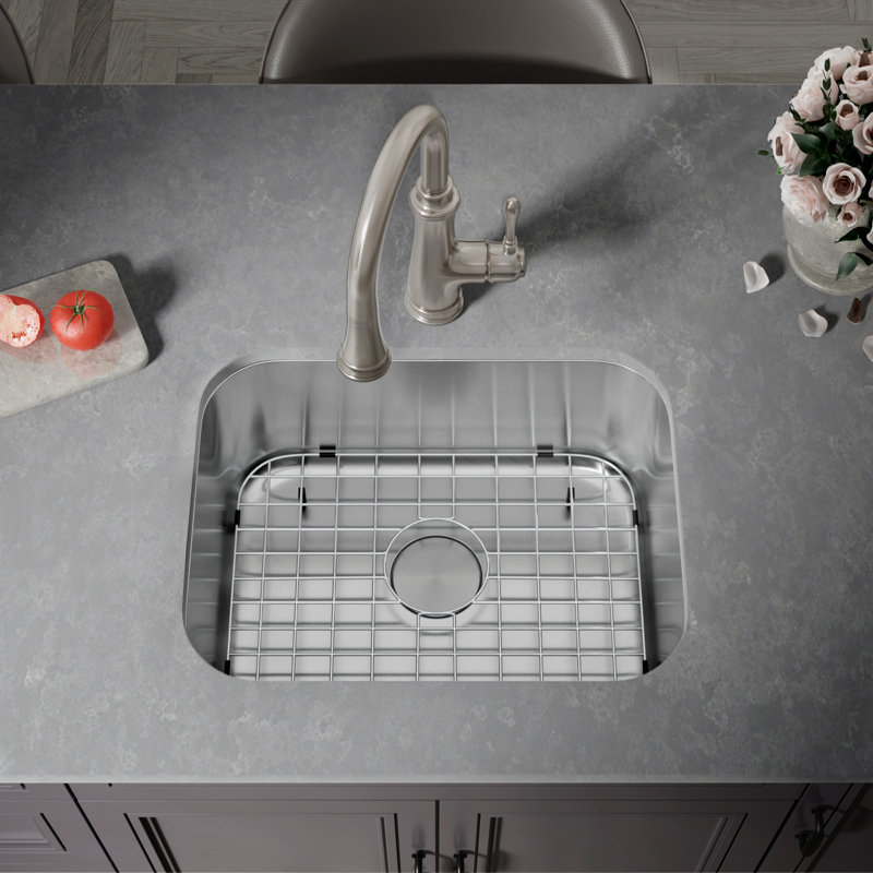 20'' L Single Bowl Stainless Steel Kitchen Sink