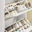12 Pair Flip Down Shoe Storage