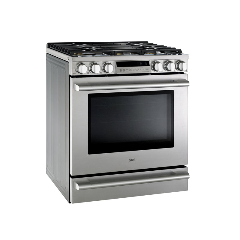 48-Inch Gas Pro Range With 6 Burners And Griddle