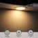 4" LED Slim Recessed Light with J-Box, CRI90, 3000K Warm White, 9W 800LM Dimmable