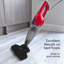 Aspirateur portatif et à main Chilli Tempest 2 en 1, avec 6 accessoires, petit, léger (3 lb), 600 W, capacité de 0,5 L, rouge