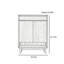 Petite armoire de rangement pour chaussures minimaliste