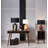 Campa 40Cm Red/Gold/Brown Table Lamp Base