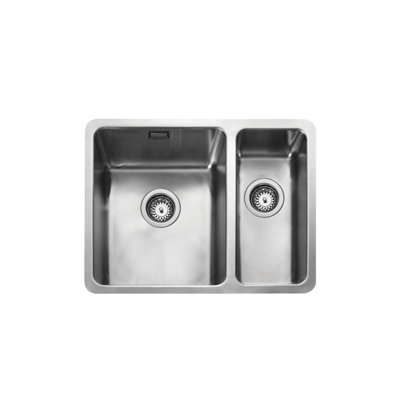 Quad Inset Or Undermount Stainless Steel Sink - Micro-sheen Soft Brushed Finish