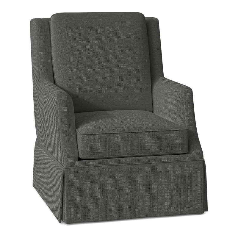 Savannah Wingback Chair, Perigold Ishi Platinum