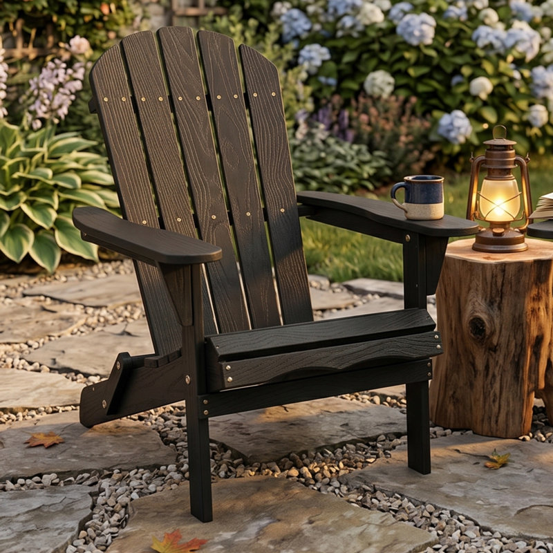 Bostrom Outdoor Adirondack Chair Set of 2, Grey