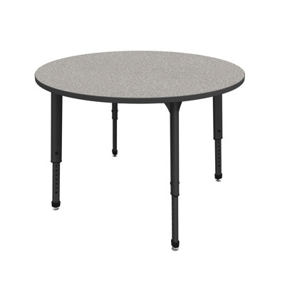 Apex Series Laminate Adjustable Round 4 Students Activity Table