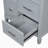 MDF Vanity Cabinet with Solid Wood Legs-1995676173