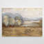 « misty golden matin », reproduction de peinture à l’huile sur toile tendue-28758923