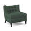 Chaise d'appoint avec coussin en polyester de 29 po de largeur Social-41242336-41241641